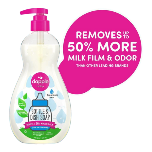 Dapple Jabón para teteros de Bebé Jabón Hipoalergénico