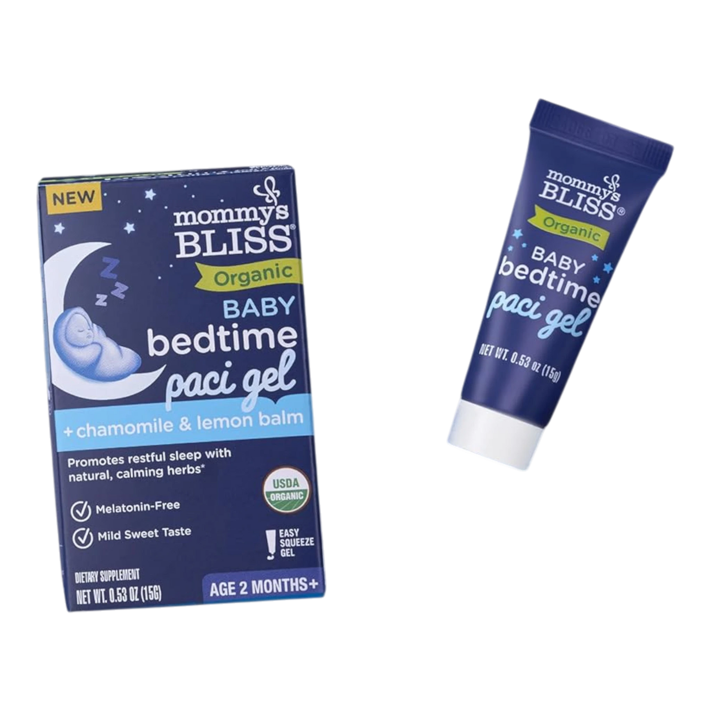 Mommy's Bliss Gel Orgánico - Promueve el Sueño Reparador