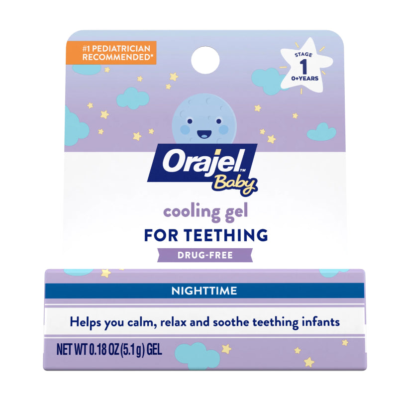 Orajel Baby Nighttime Cooling Gel para la dentición