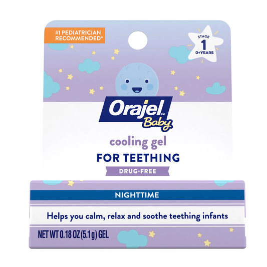 Orajel Baby Nighttime Cooling Gel para la dentición