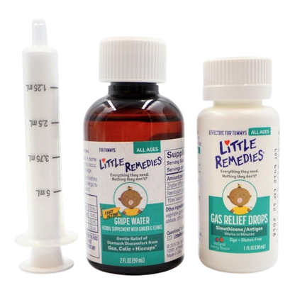 Kit Esenciales Nuevos para Bebés de Little Remedies