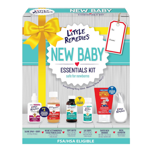 Kit Esenciales Nuevos para Bebés de Little Remedies