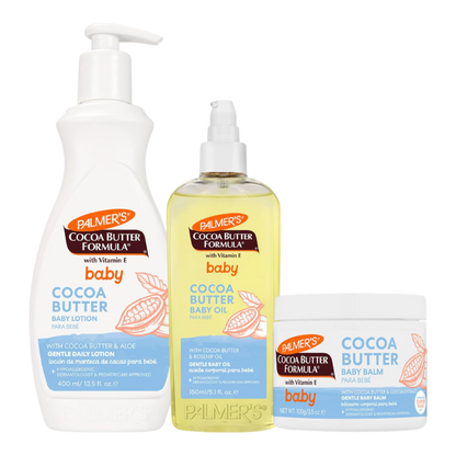 Palmer's Loción para bebé, loción corporal de fórmula de manteca de cacao