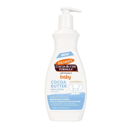 Palmer's Loción para bebé, loción corporal de fórmula de manteca de cacao