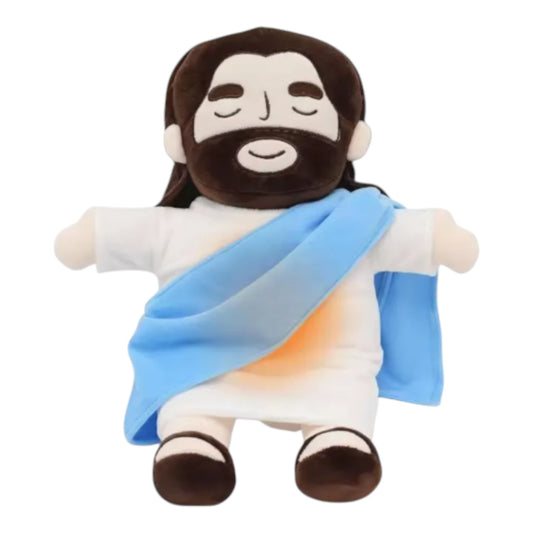 Peluche Jesús  Respira y reza el padre nuestro