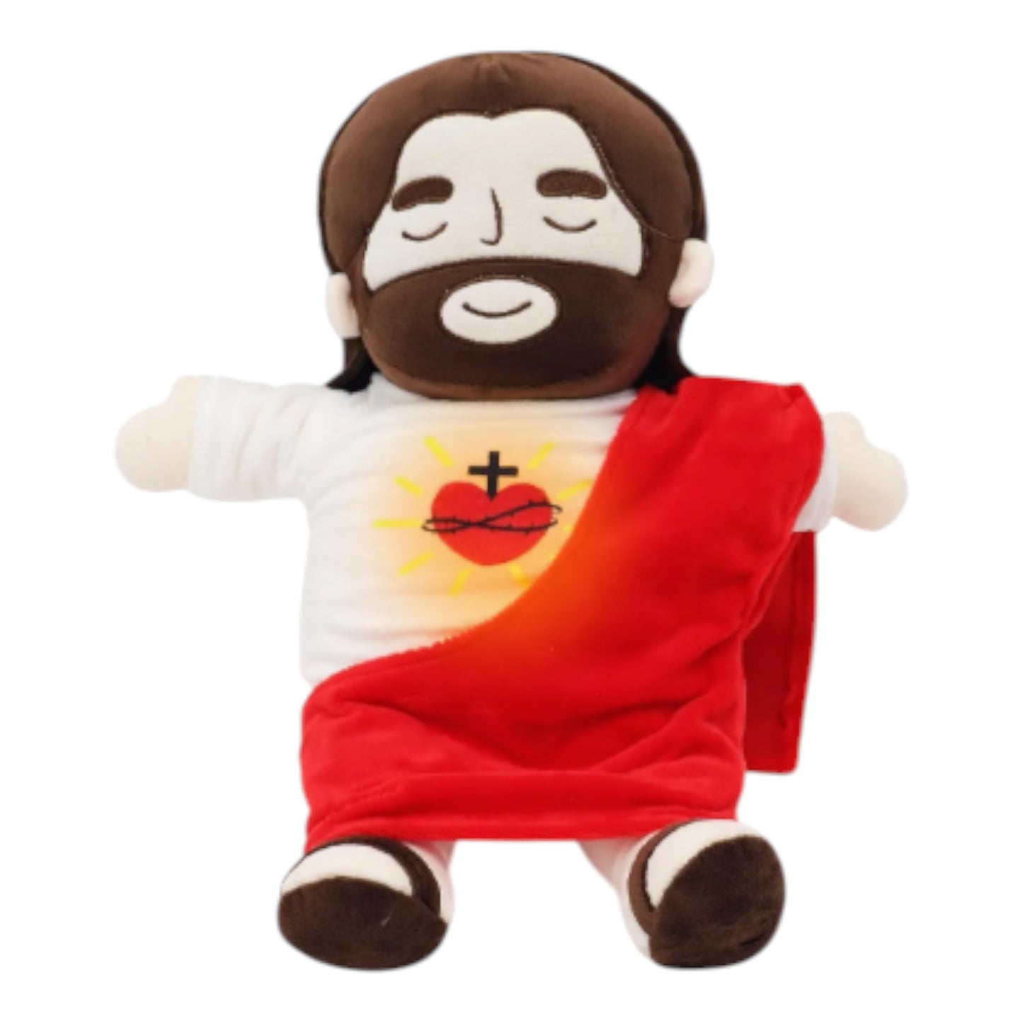 Peluche Jesús de 30cm Cristo Religioso Respira