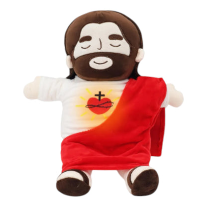 Peluche Jesús de 30cm Cristo Religioso Respira