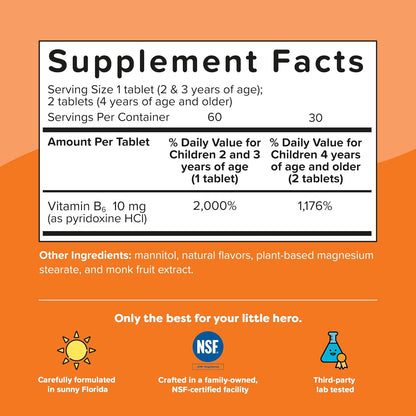 Renzo's Vitamina B6 Bright & Brainy