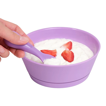 Ubbi Juego de alimentación para niños pequeños no tóxico de grado alimenticio