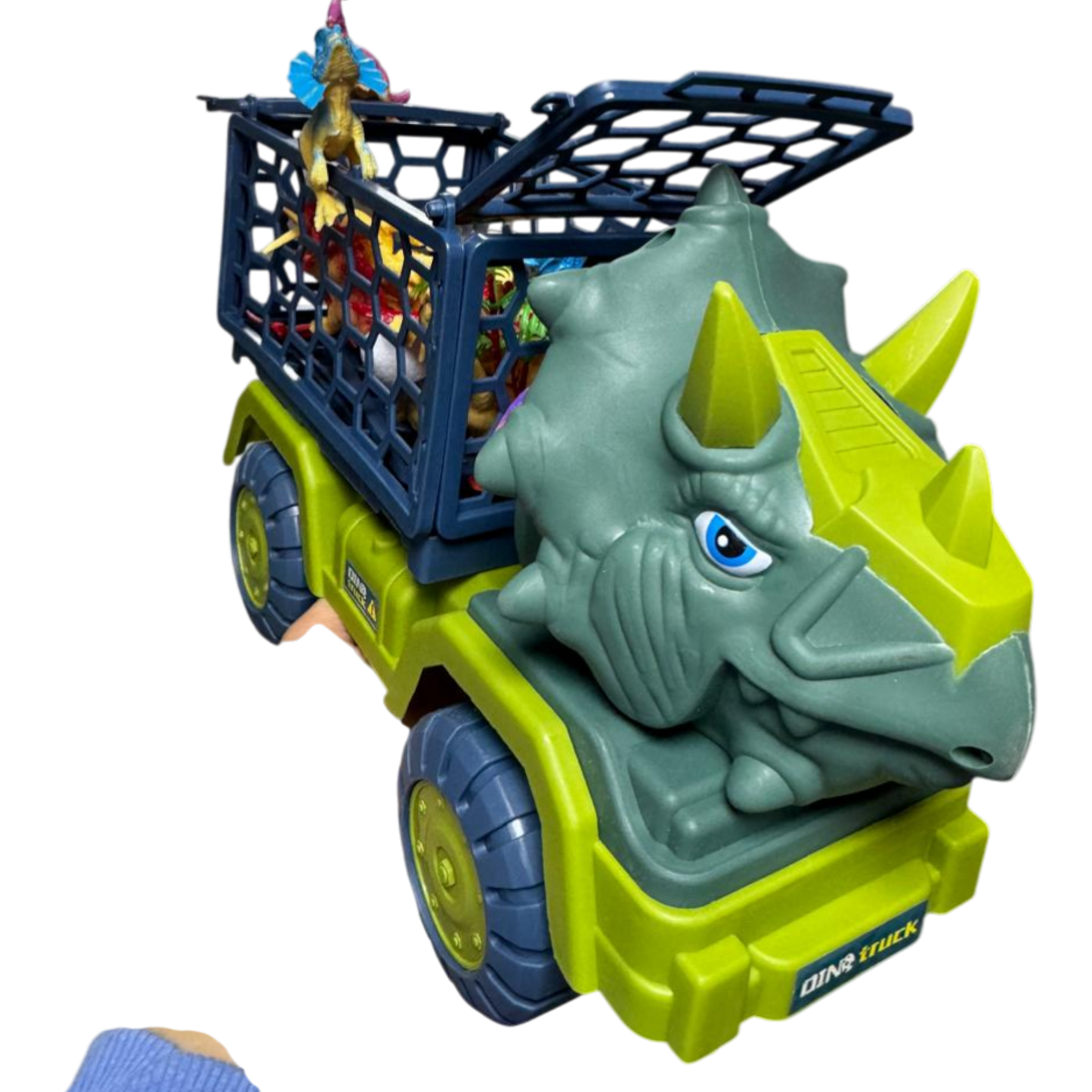 Camión de dinosaurios de juguete para niños