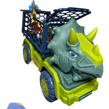Camión de dinosaurios de juguete para niños