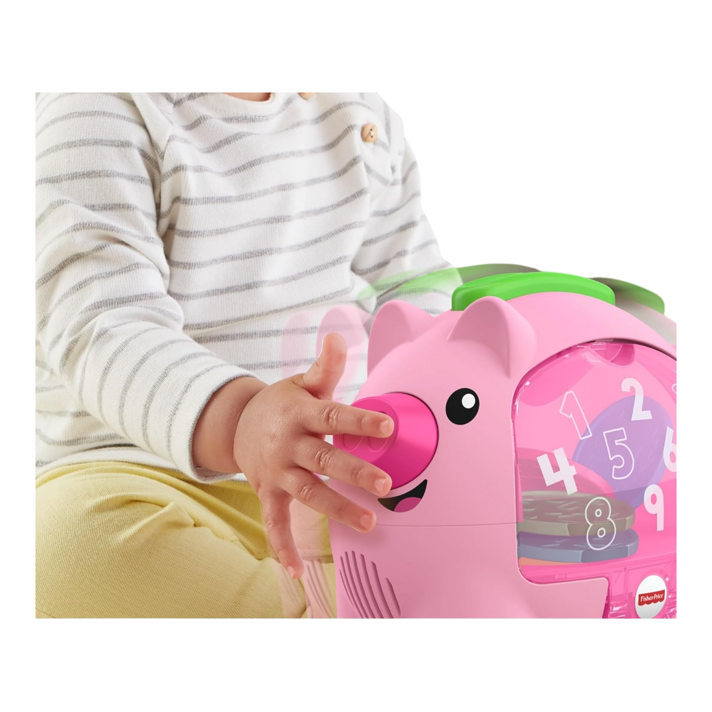 Alcancía de cochinito Fisher-Price Laugh & Learn Count & Rumble