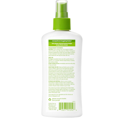 Babyganics repelente de insectos orgánico, elaborado con aceites vegetales y esenciales.