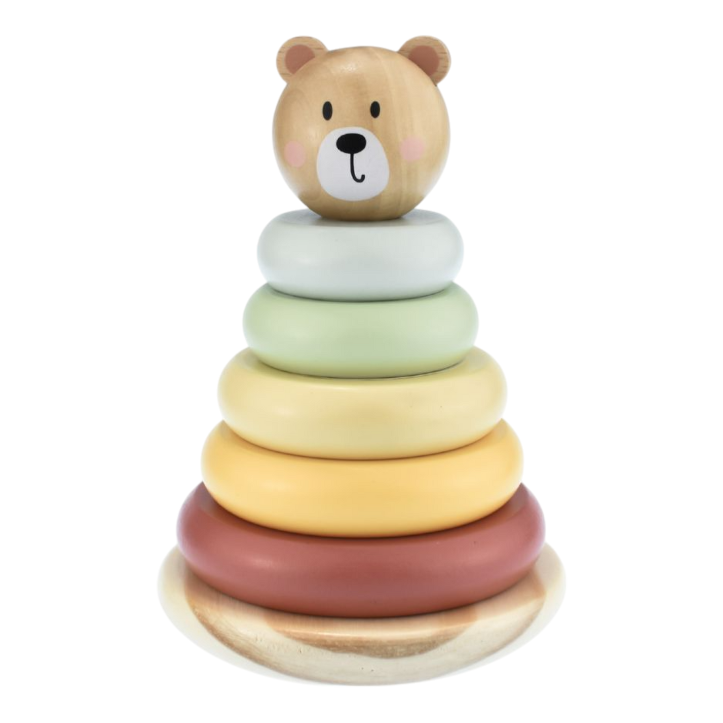 Juego Apilable de Madera Torre de Oso