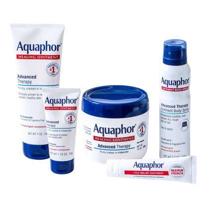 Aquaphor Aerosol corporal de ungüento Hidrata y cura la piel seca y áspera
