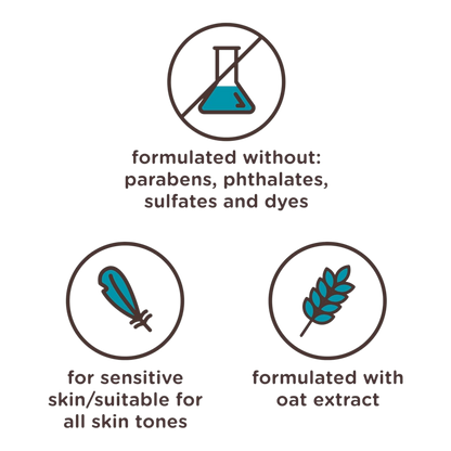 Aveeno Kids - Gel de baño facial y corporal para piel sensible con extracto de avena