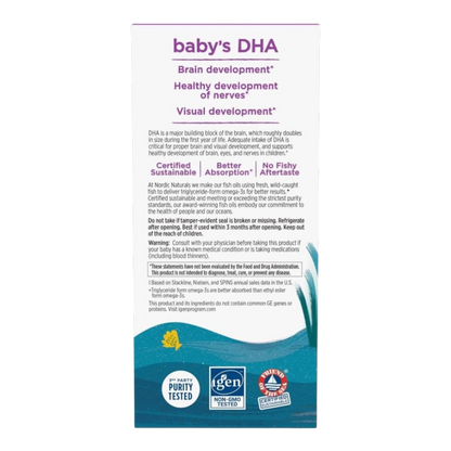 Nordic Naturals DHA del bebé Omega-3