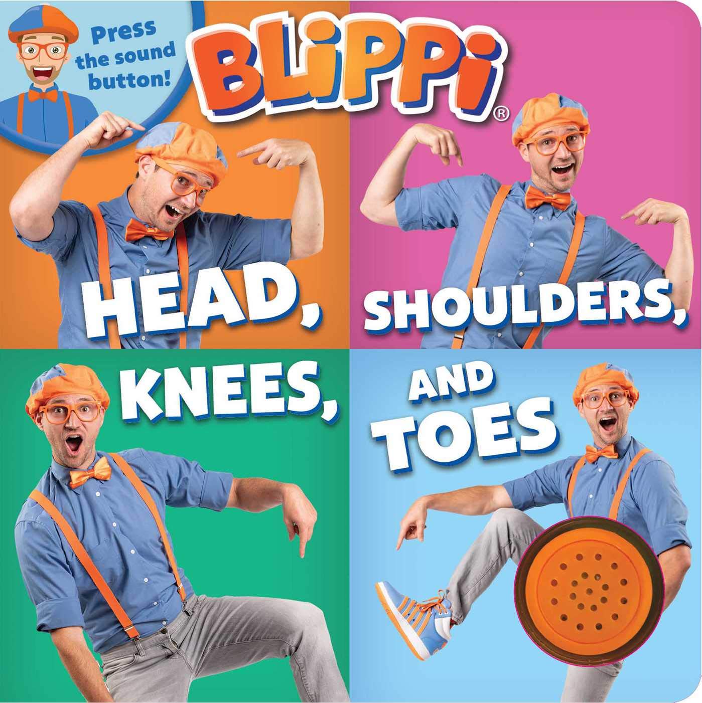 Blippi  Head, Shoulders, Knees, and Toes - Ingles