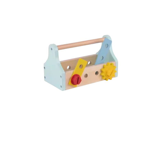 Caja de herramienta Montessori de Madera