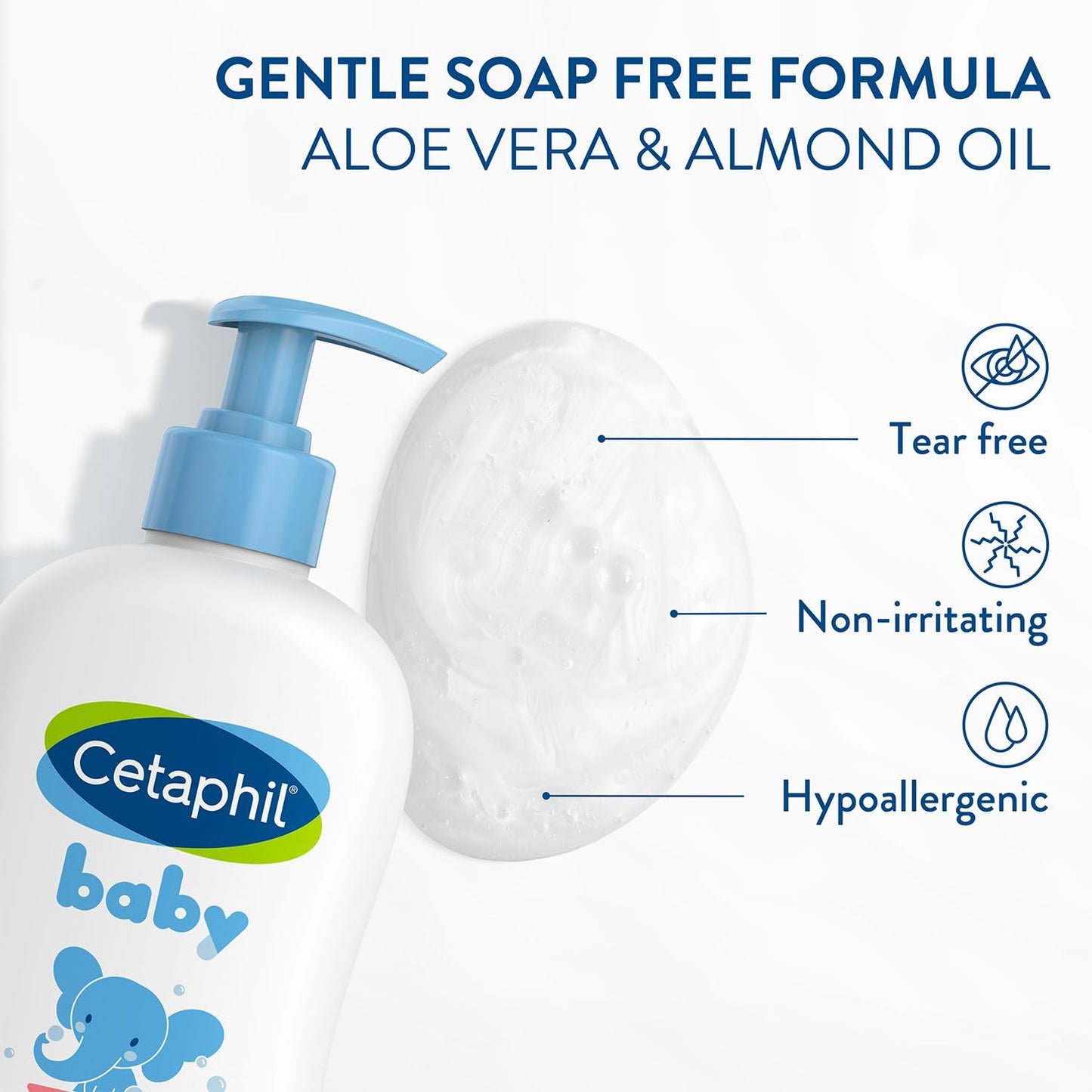 Jabón y champú para bebés Cetaphil Pack