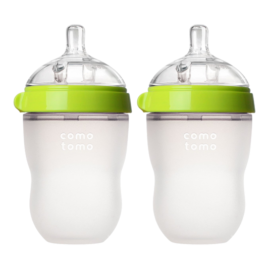Biberón - Tetero de Comotomo, 8 onzas, Verde