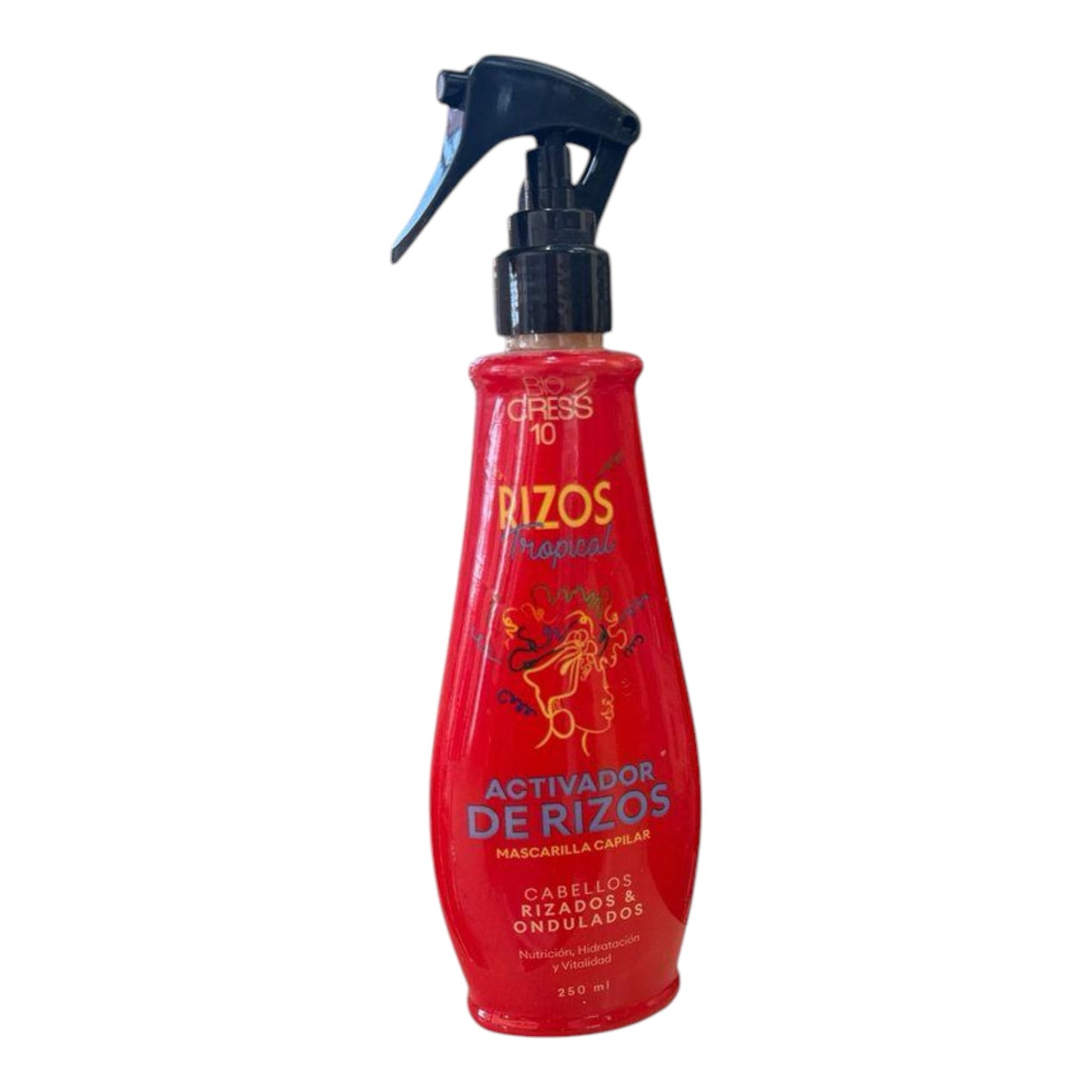 Activador de Rizos Aroma a Coco Rojo Amadahy Maracaibo