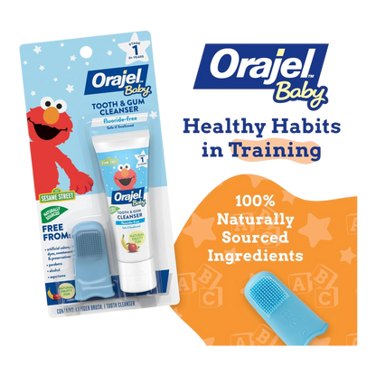 Orajel Pasta de dientes Elmo Training para niños sin flúor
