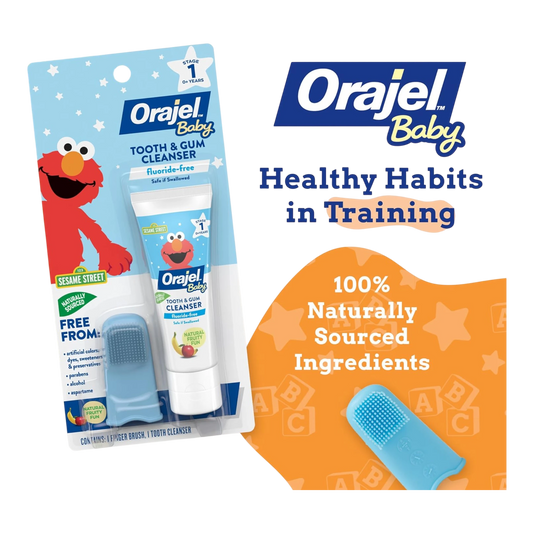 Orajel Pasta de dientes Elmo Training para niños sin flúor