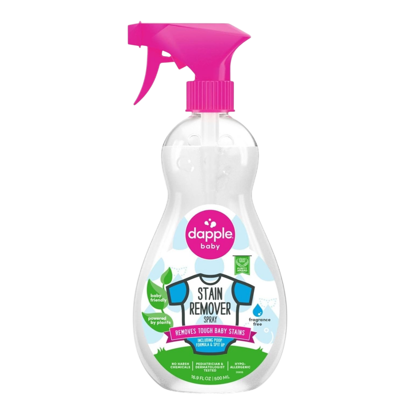 Dapple Spray removedor de manchas a base de plantas e hipoalergénico