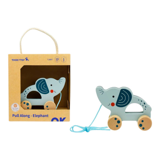 Pull & Push Juguete  Elefante