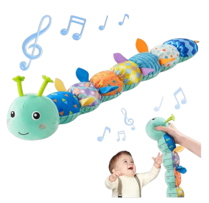 Oruga Sonajero- Almohada -Tummy Time
