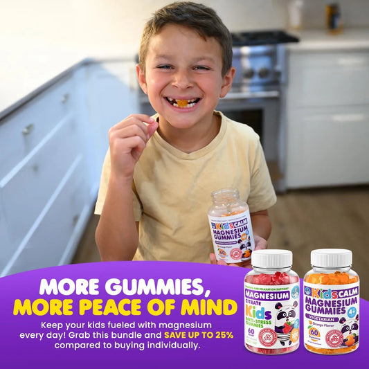 DR. MORITZ Gomitas de magnesio Calm para niños 