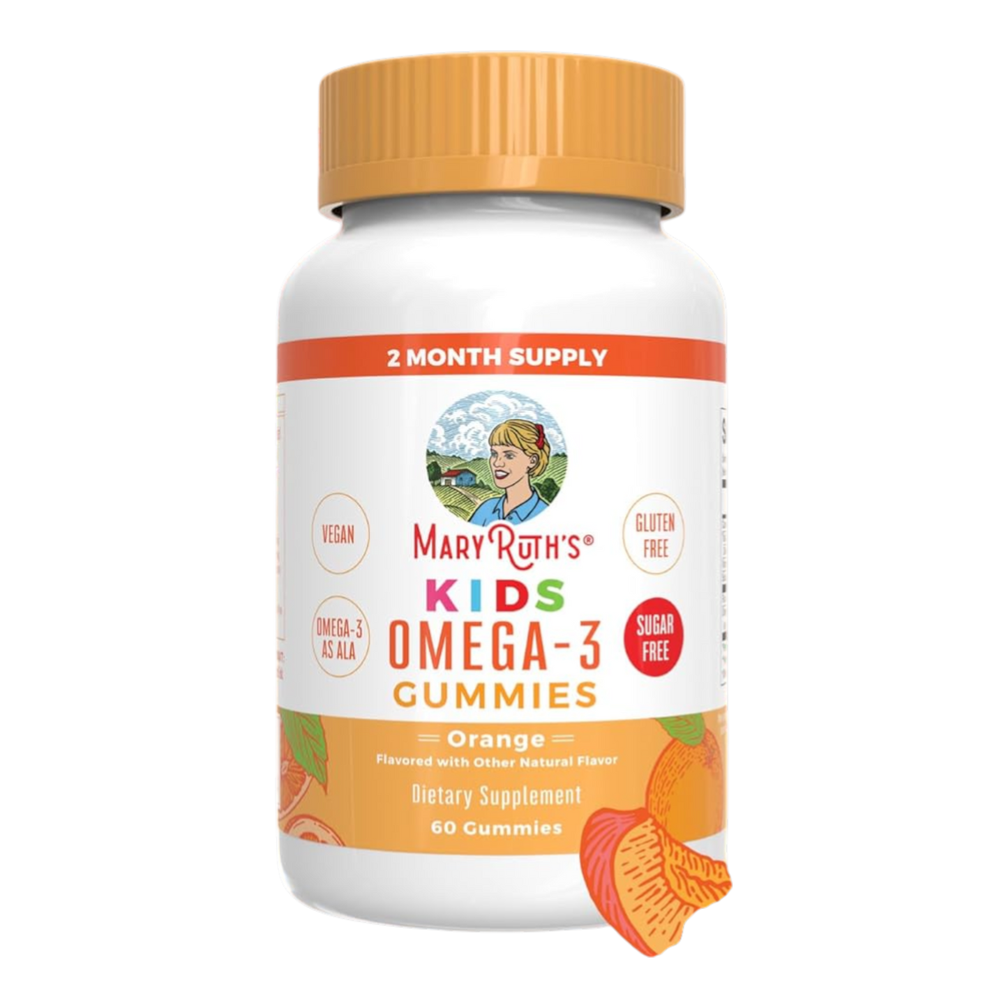 MaryRuth's - Gomitas veganas Omega 3 para niños a partir de 2 años