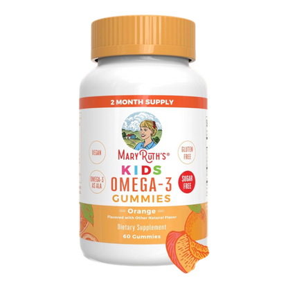 MaryRuth's - Gomitas veganas Omega 3 para niños a partir de 2 años