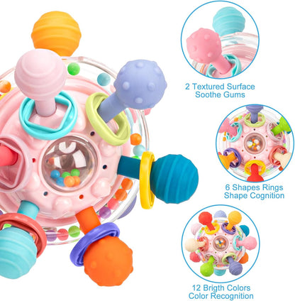 Juguete sensorial Montessori de dentición para bebés