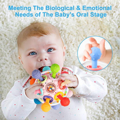 Juguete sensorial Montessori de dentición para bebés