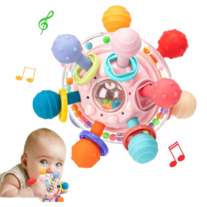 Juguete sensorial Montessori de dentición para bebés