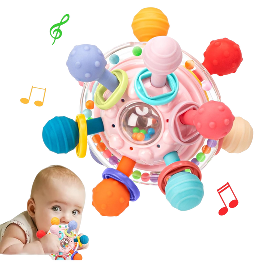 Juguete sensorial Montessori de dentición para bebés