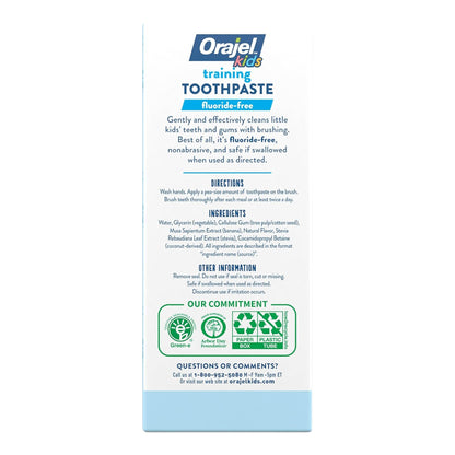 Orajel Pasta de dientes CoComelon Training para niños sin flúor