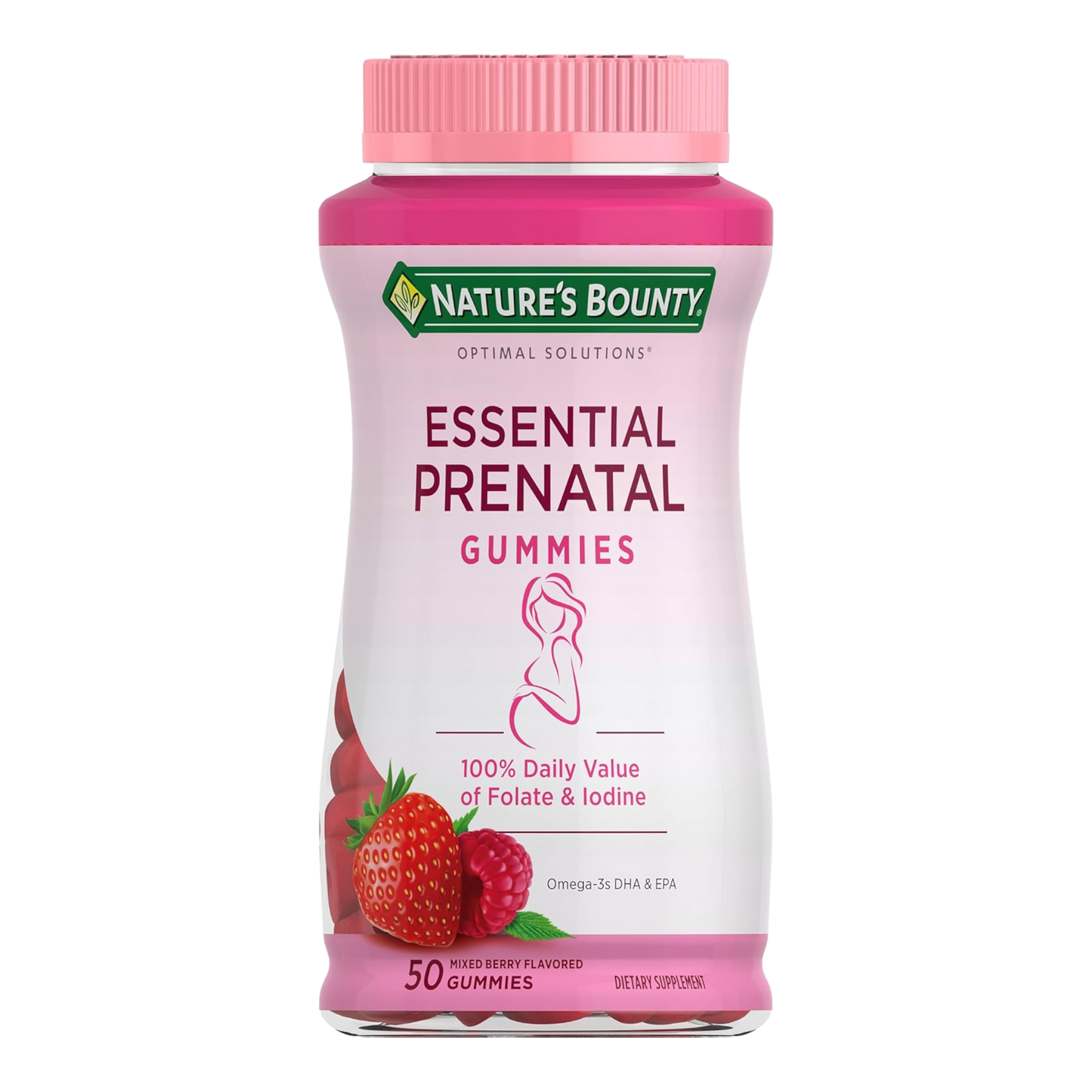 Nature's Bounty Optimal Solutions Essential, gomitas prenatales, 50 unidades