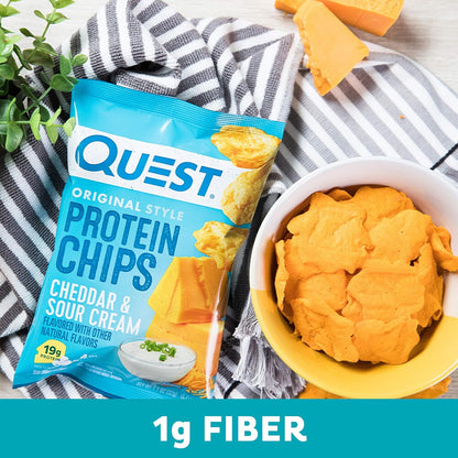 Quest Nutrition, sabor a Queso Cheddar y Crema Agria