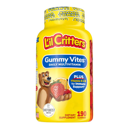 Vitaminas L'il Critters Gummy 190 Gomitas