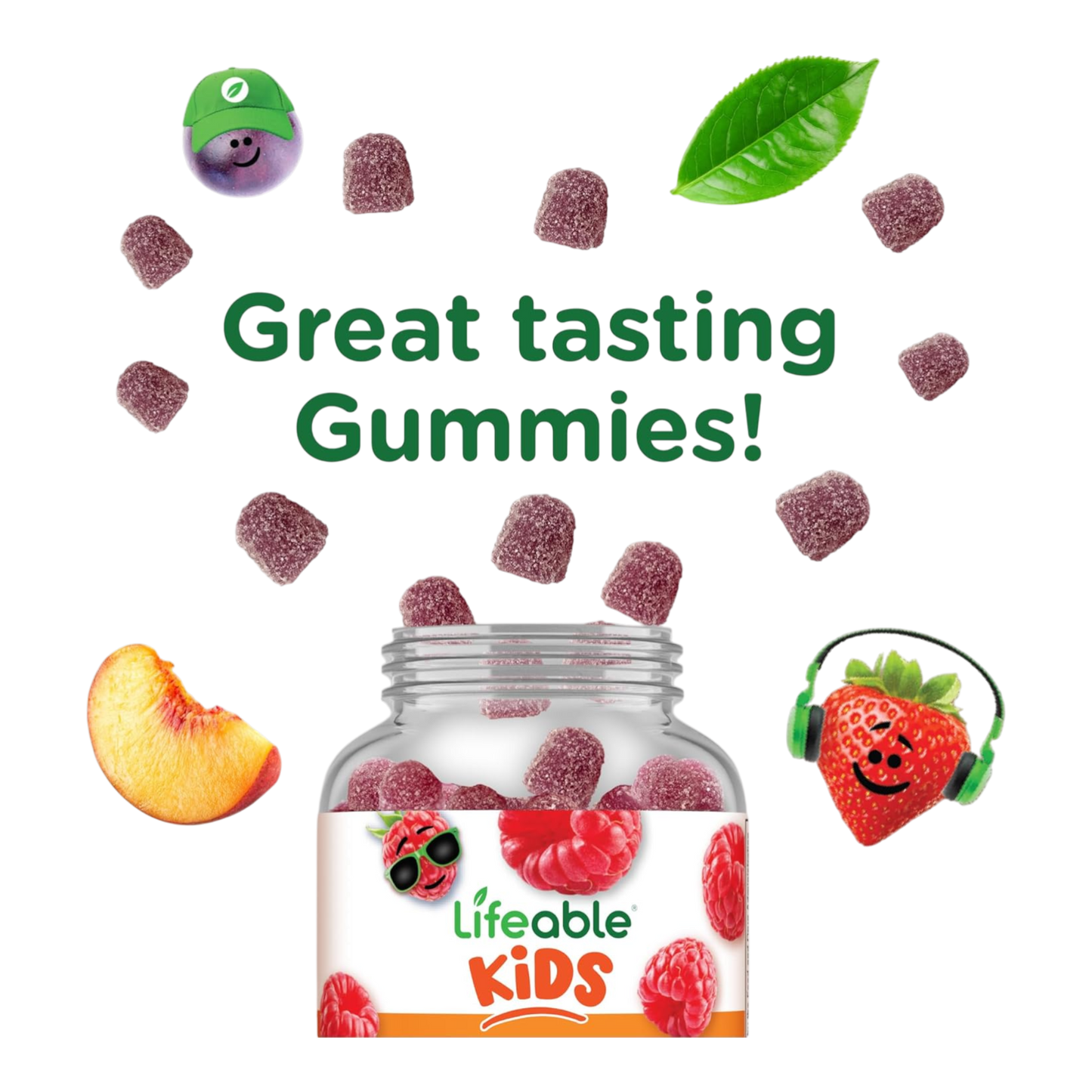 Gomitas de zinc para niños