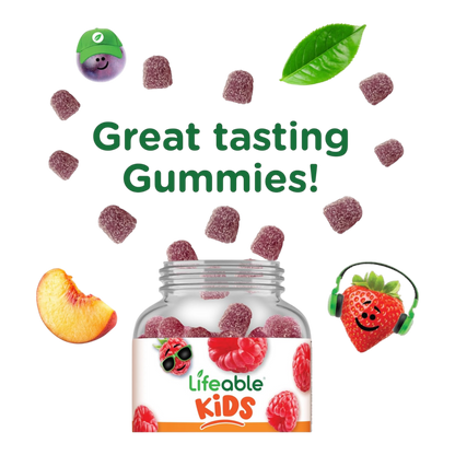 Gomitas de zinc para niños